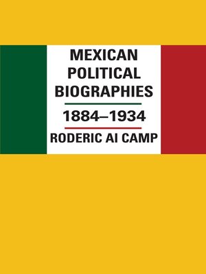 cover image of Mexican Political Biographies, 1884–1934